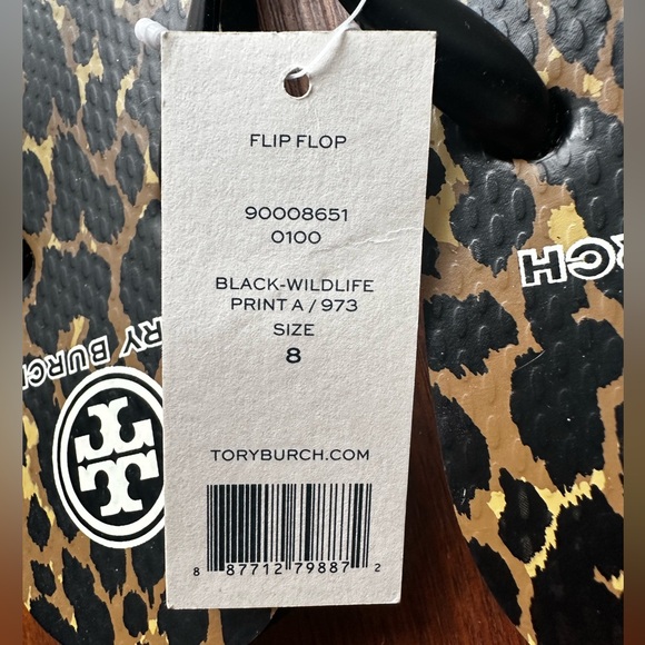 Tory Burch flip flops - Picture 3 of 4